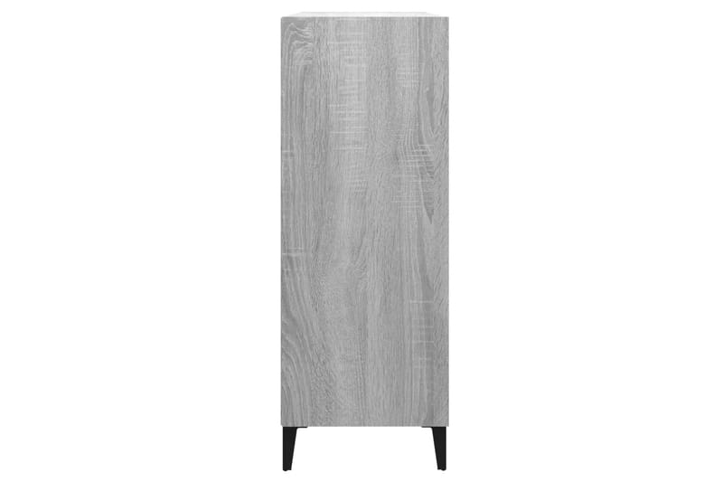 beBasic Skjenk grå sonoma 69,5x32,5x90 cm konstruert tre - GrÃ¥ - Oppbevaring - Oppbevaringsmøbler - Sideboard & skjenker