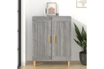 beBasic Skjenk grå sonoma 69,5x34x90 cm konstruert tre - GrÃ¥ - Oppbevaring - Oppbevaringsmøbler - Sideboard & skjenker