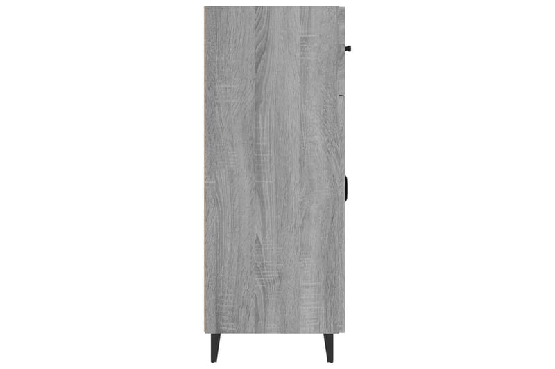 beBasic Skjenk grå sonoma 69,5x34x90 cm konstruert tre - GrÃ¥ - Oppbevaring - Oppbevaringsmøbler - Sideboard & skjenker