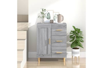 beBasic Skjenk grå sonoma 69,5x34x90 cm konstruert tre - GrÃ¥ - Oppbevaring - Oppbevaringsmøbler - Sideboard & skjenker