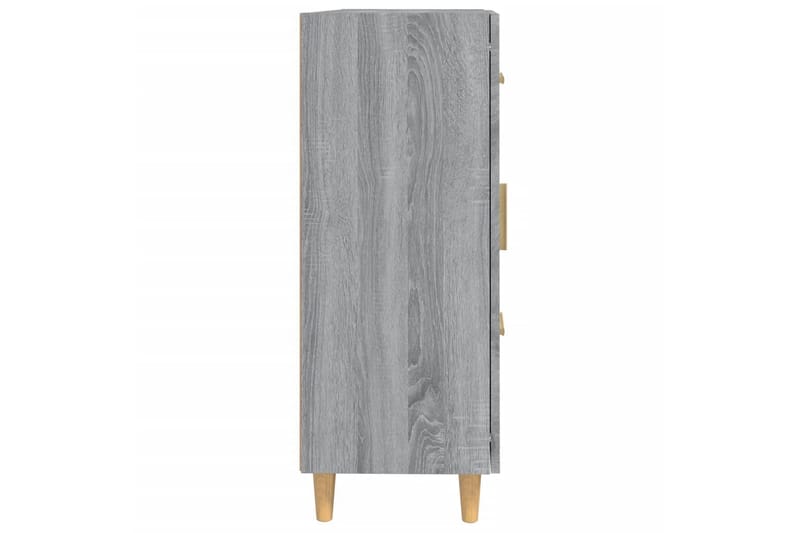 beBasic Skjenk grå sonoma 69,5x34x90 cm konstruert tre - GrÃ¥ - Oppbevaring - Oppbevaringsmøbler - Sideboard & skjenker