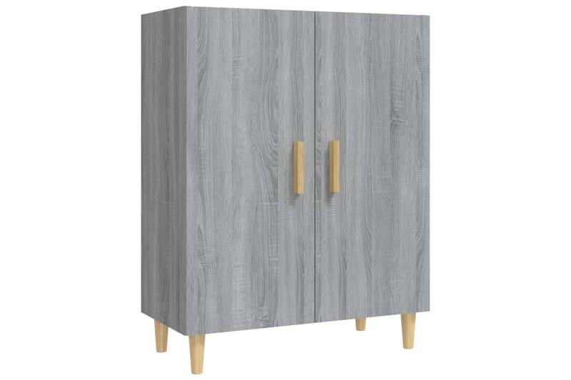 beBasic Skjenk grå sonoma 70x34x90 cm konstruert tre - GrÃ¥ - Sideboard & skjenker