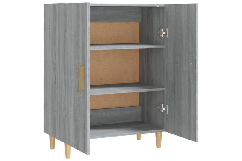 beBasic Skjenk grå sonoma 70x34x90 cm konstruert tre - GrÃ¥ - Oppbevaring - Oppbevaringsmøbler - Sideboard & skjenker