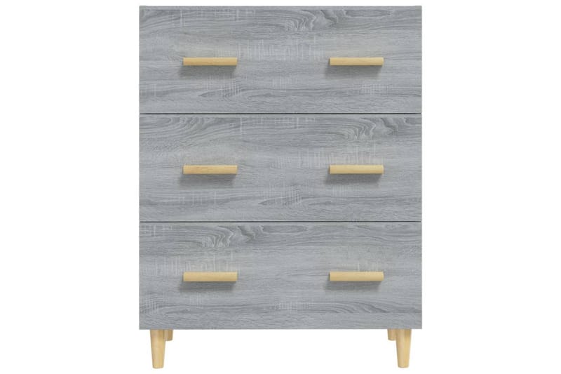 beBasic Skjenk grå sonoma 70x34x90 cm konstruert tre - GrÃ¥ - Oppbevaring - Oppbevaringsmøbler - Sideboard & skjenker