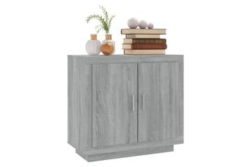 beBasic Skjenk grå sonoma 80x40x75 cm konstruert tre - GrÃ¥ - Oppbevaring - Oppbevaringsmøbler - Sideboard & skjenker
