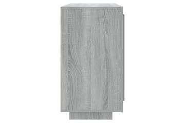 beBasic Skjenk grå sonoma 80x40x75 cm konstruert tre - GrÃ¥ - Oppbevaring - Oppbevaringsmøbler - Sideboard & skjenker