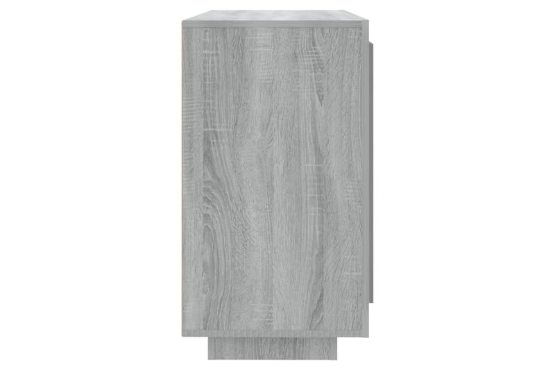 beBasic Skjenk grå sonoma 80x40x75 cm konstruert tre - GrÃ¥ - Oppbevaring - Oppbevaringsmøbler - Sideboard & skjenker