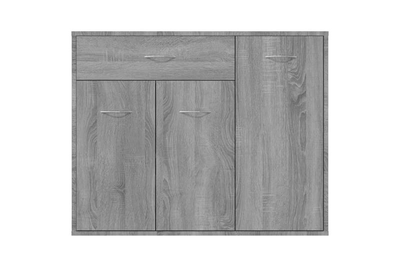 beBasic Skjenk grå sonoma 88x30x70 cm konstruert tre - GrÃ¥ - Oppbevaring - Oppbevaringsmøbler - Sideboard & skjenker