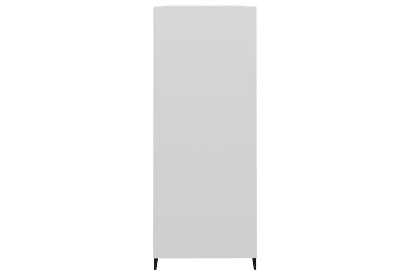 beBasic Skjenk høyglans hvit 69,5x32,5x90 cm konstruert tre - Hvit - Sideboard & skjenker