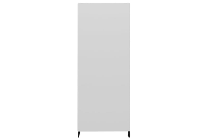 beBasic Skjenk høyglans hvit 69,5x32,5x90 cm konstruert tre - Hvit - Oppbevaring - Oppbevaringsmøbler - Sideboard & skjenker