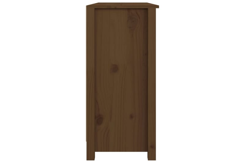 beBasic Skjenk honningbrun 100x35x74 cm heltre furu - Brun - Oppbevaring - Oppbevaringsmøbler - Sideboard & skjenker
