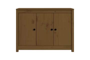 beBasic Skjenk honningbrun 100x35x74 cm heltre furu - Brun - Oppbevaring - Oppbevaringsmøbler - Sideboard & skjenker