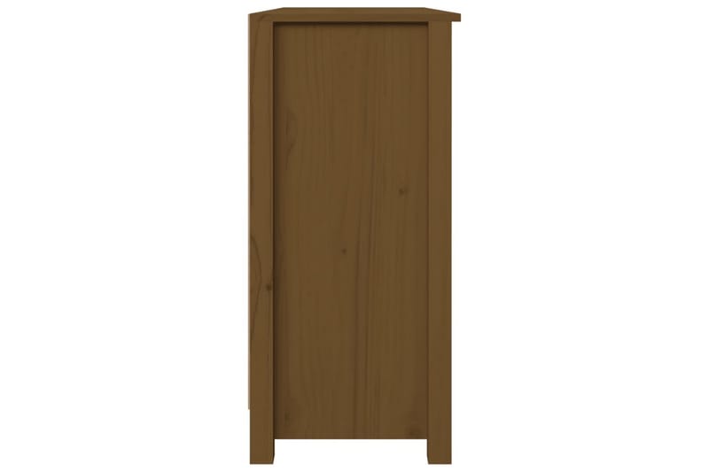 beBasic Skjenk honningbrun 100x35x74 cm heltre furu - Brun - Oppbevaring - Oppbevaringsmøbler - Sideboard & skjenker