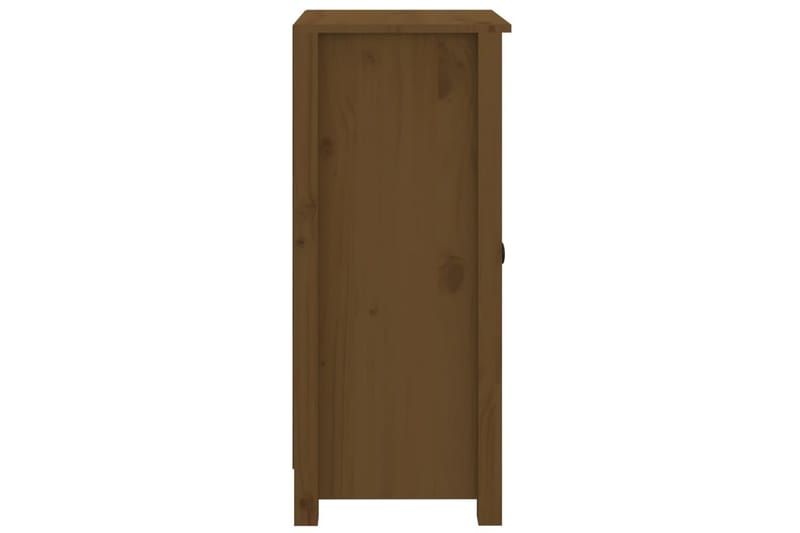 beBasic Skjenk honningbrun 40x35x80 heltre furu - Brun - Oppbevaring - Oppbevaringsmøbler - Sideboard & skjenker