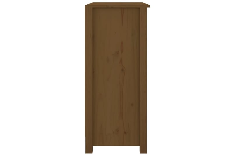beBasic Skjenk honningbrun 70x35x80 heltre furu - Brun - Oppbevaring - Oppbevaringsmøbler - Sideboard & skjenker