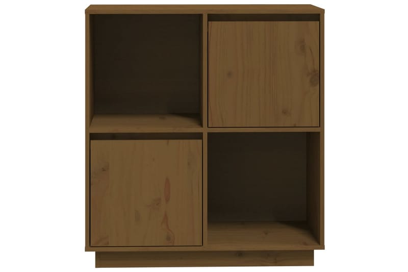 beBasic Skjenk honningbrun 74x35x80 heltre furu - Brun - Oppbevaring - Oppbevaringsmøbler - Sideboard & skjenker
