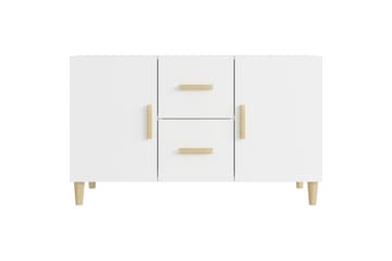 beBasic Skjenk hvit 100x36x60 cm konstruert tre - Hvit - Oppbevaring - Oppbevaringsmøbler - Sideboard & skjenker