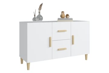beBasic Skjenk hvit 100x36x60 cm konstruert tre - Hvit - Oppbevaring - Oppbevaringsmøbler - Sideboard & skjenker