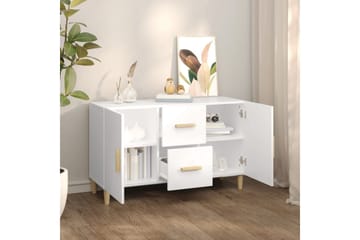 beBasic Skjenk hvit 100x36x60 cm konstruert tre - Hvit - Oppbevaring - Oppbevaringsmøbler - Sideboard & skjenker