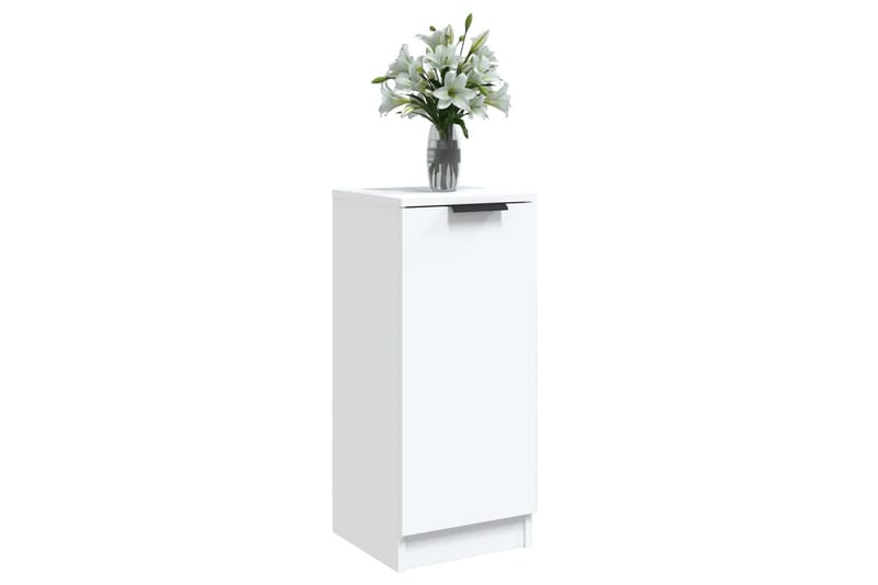 beBasic Skjenk hvit 30x30x70 cm konstruert tre - Hvit - Oppbevaring - Oppbevaringsmøbler - Sideboard & skjenker