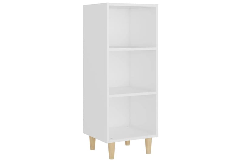 beBasic Skjenk hvit 34,5x32,5x90 cm konstruert tre - Hvit - Oppbevaring - Oppbevaringsmøbler - Sideboard & skjenker