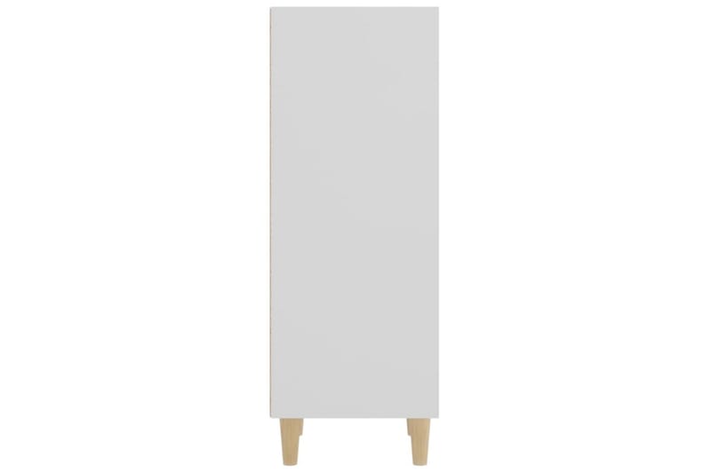 beBasic Skjenk hvit 34,5x32,5x90 cm konstruert tre - Hvit - Oppbevaring - Oppbevaringsmøbler - Sideboard & skjenker