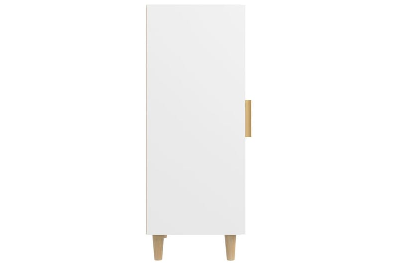 beBasic Skjenk hvit 34,5x34x90 cm konstruert tre - Hvit - Sideboard & skjenker