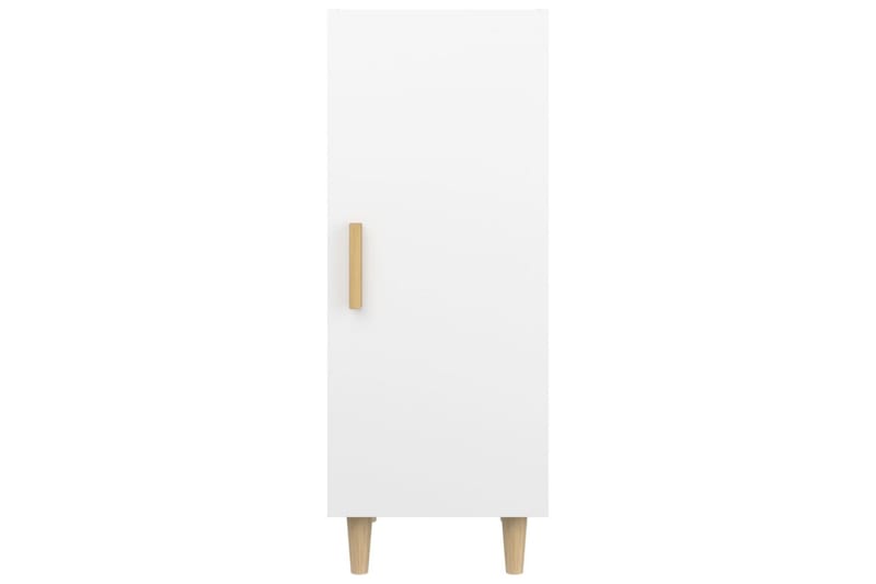beBasic Skjenk hvit 34,5x34x90 cm konstruert tre - Hvit - Oppbevaring - Oppbevaringsmøbler - Sideboard & skjenker