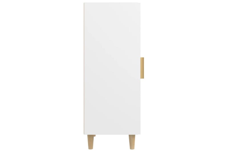beBasic Skjenk hvit 34,5x34x90 cm konstruert tre - Hvit - Oppbevaring - Oppbevaringsmøbler - Sideboard & skjenker