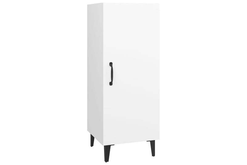 beBasic Skjenk hvit 34,5x34x90 cm konstruert tre - Hvit - Oppbevaring - Oppbevaringsmøbler - Sideboard & skjenker