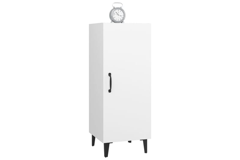 beBasic Skjenk hvit 34,5x34x90 cm konstruert tre - Hvit - Oppbevaring - Oppbevaringsmøbler - Sideboard & skjenker