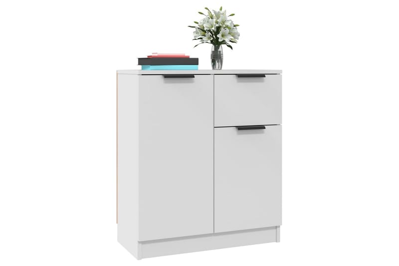 beBasic Skjenk hvit 60x30x70 cm konstruert tre - Hvit - Oppbevaring - Oppbevaringsmøbler - Sideboard & skjenker
