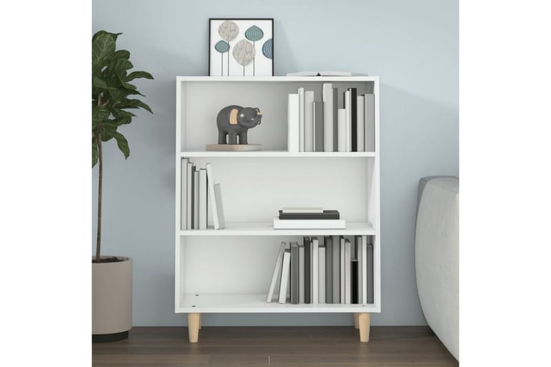 beBasic Skjenk hvit 69,5x32,5x90 cm konstruert tre - Hvit - Oppbevaring - Oppbevaringsmøbler - Sideboard & skjenker