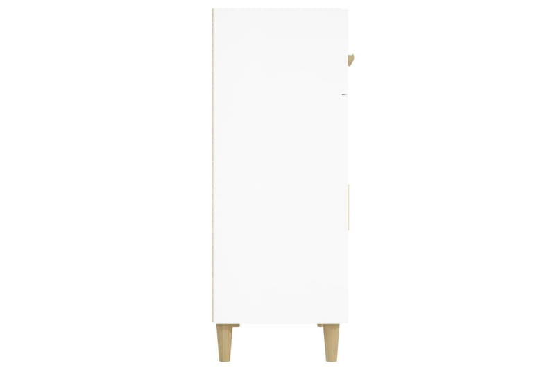 beBasic Skjenk hvit 69,5x34x89 cm konstruert tre - Hvit - Oppbevaring - Oppbevaringsmøbler - Sideboard & skjenker