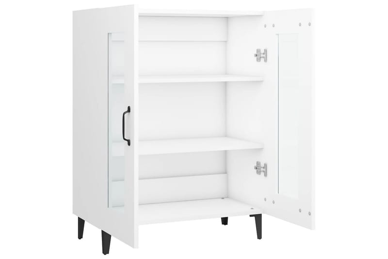 beBasic Skjenk hvit 69,5x34x90 cm konstruert tre - Hvit - Oppbevaring - Oppbevaringsmøbler - Sideboard & skjenker
