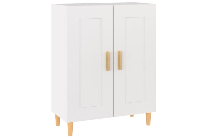 beBasic Skjenk hvit 69,5x34x90 cm konstruert tre - Hvit - Oppbevaring - Oppbevaringsmøbler - Sideboard & skjenker