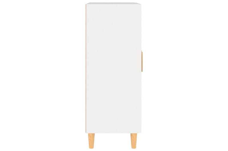 beBasic Skjenk hvit 69,5x34x90 cm konstruert tre - Hvit - Oppbevaring - Oppbevaringsmøbler - Sideboard & skjenker