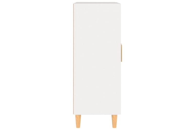 beBasic Skjenk hvit 69,5x34x90 cm konstruert tre - Hvit - Sideboard & skjenker