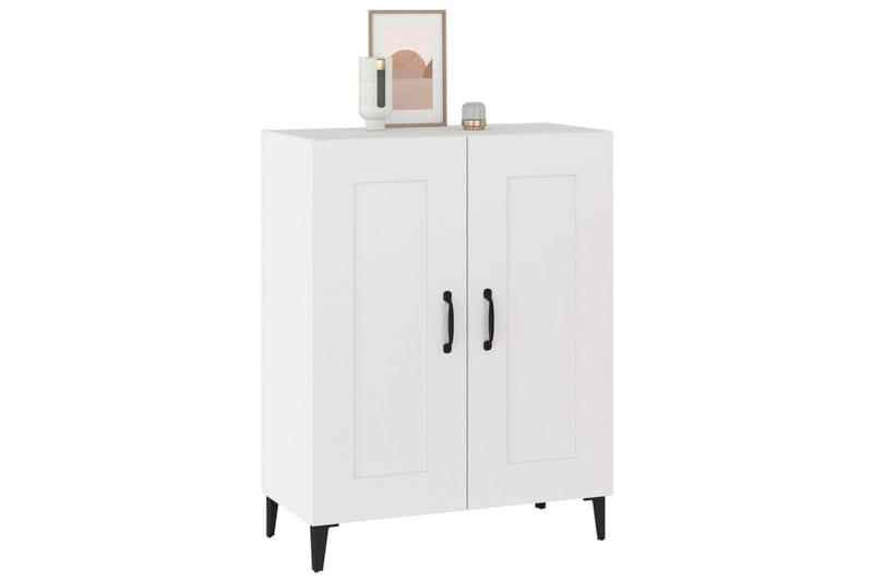 beBasic Skjenk hvit 69,5x34x90 cm konstruert tre - Hvit - Oppbevaring - Oppbevaringsmøbler - Sideboard & skjenker