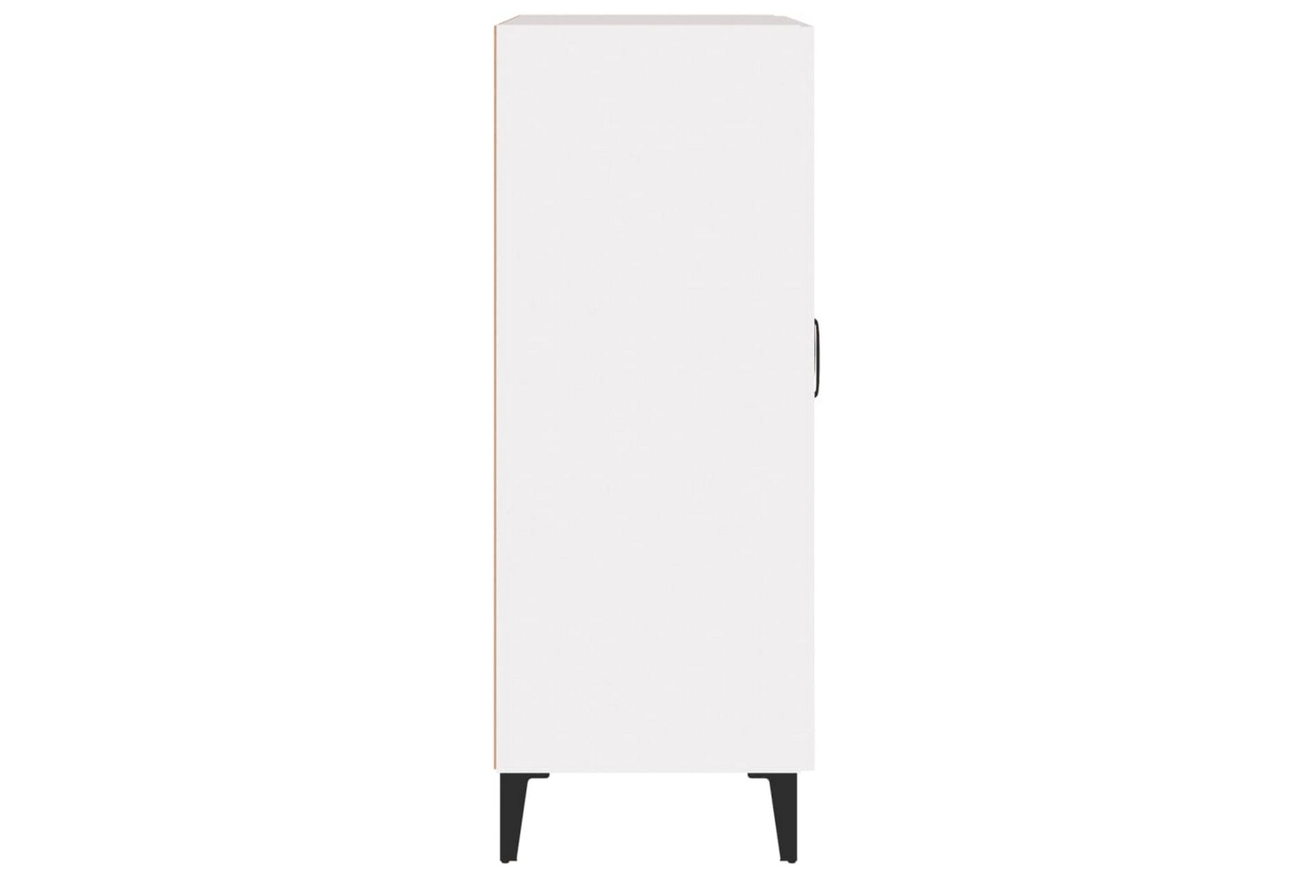 beBasic Skjenk hvit 69,5x34x90 cm konstruert tre - Hvit - Oppbevaring - Oppbevaringsmøbler - Sideboard & skjenker