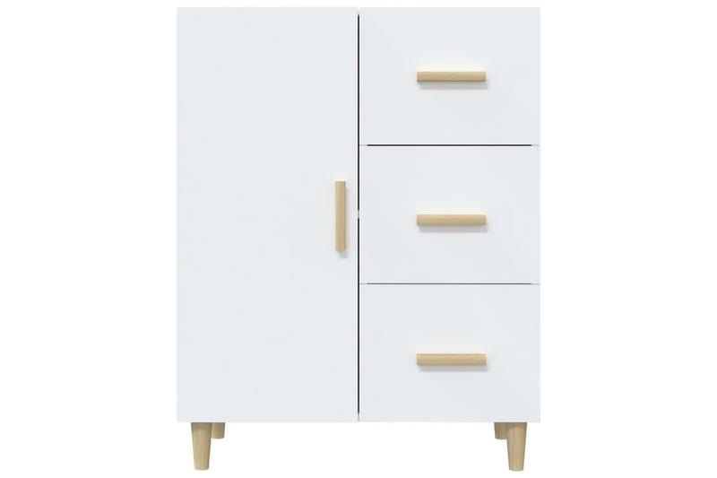 beBasic Skjenk hvit 69,5x34x90 cm konstruert tre - Hvit - Oppbevaring - Oppbevaringsmøbler - Sideboard & skjenker