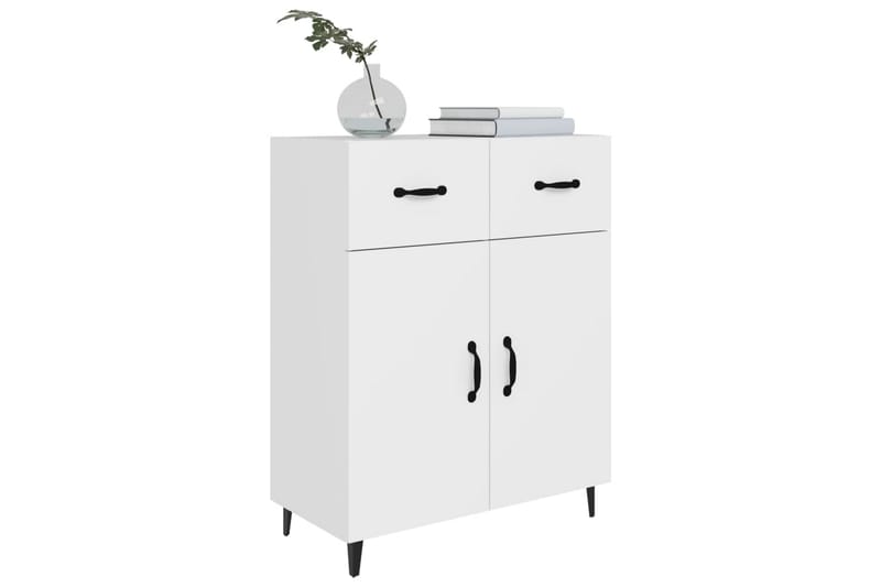 beBasic Skjenk hvit 69,5x34x90 cm konstruert tre - Hvit - Oppbevaring - Oppbevaringsmøbler - Sideboard & skjenker