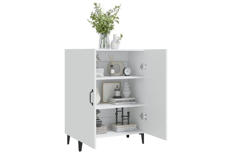beBasic Skjenk hvit 70x34x90 cm konstruert tre - Hvit - Oppbevaring - Oppbevaringsmøbler - Sideboard & skjenker