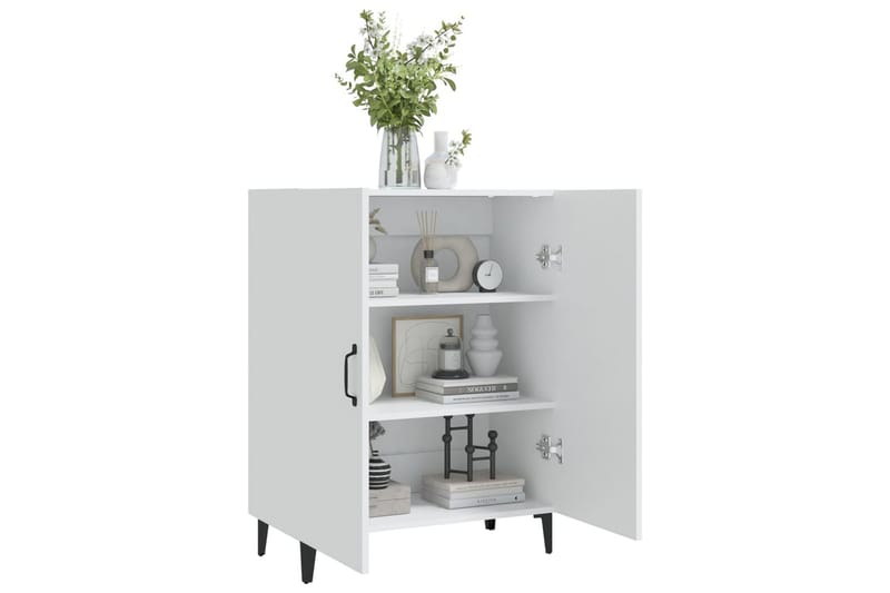 beBasic Skjenk hvit 70x34x90 cm konstruert tre - Hvit - Sideboard & skjenker