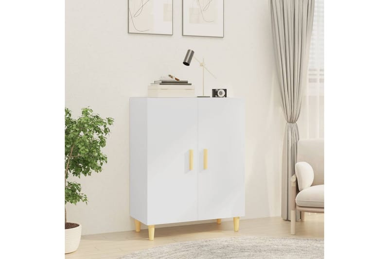 beBasic Skjenk hvit 70x34x90 cm konstruert tre - Hvit - Oppbevaring - Oppbevaringsmøbler - Sideboard & skjenker