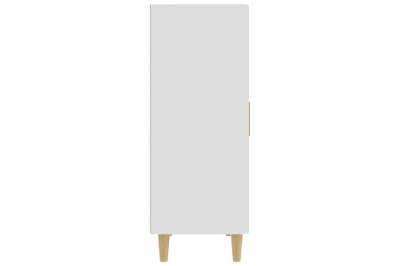 beBasic Skjenk hvit 70x34x90 cm konstruert tre - Hvit - Sideboard & skjenker