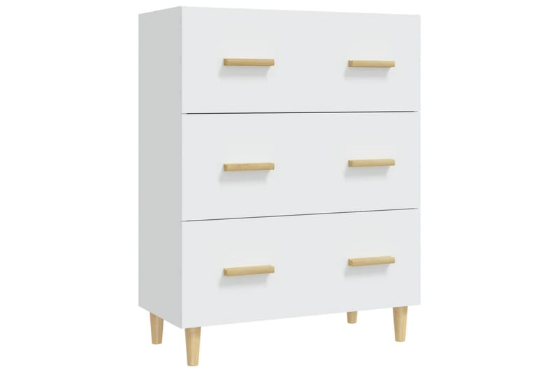 beBasic Skjenk hvit 70x34x90 cm konstruert tre - Hvit - Oppbevaring - Oppbevaringsmøbler - Sideboard & skjenker