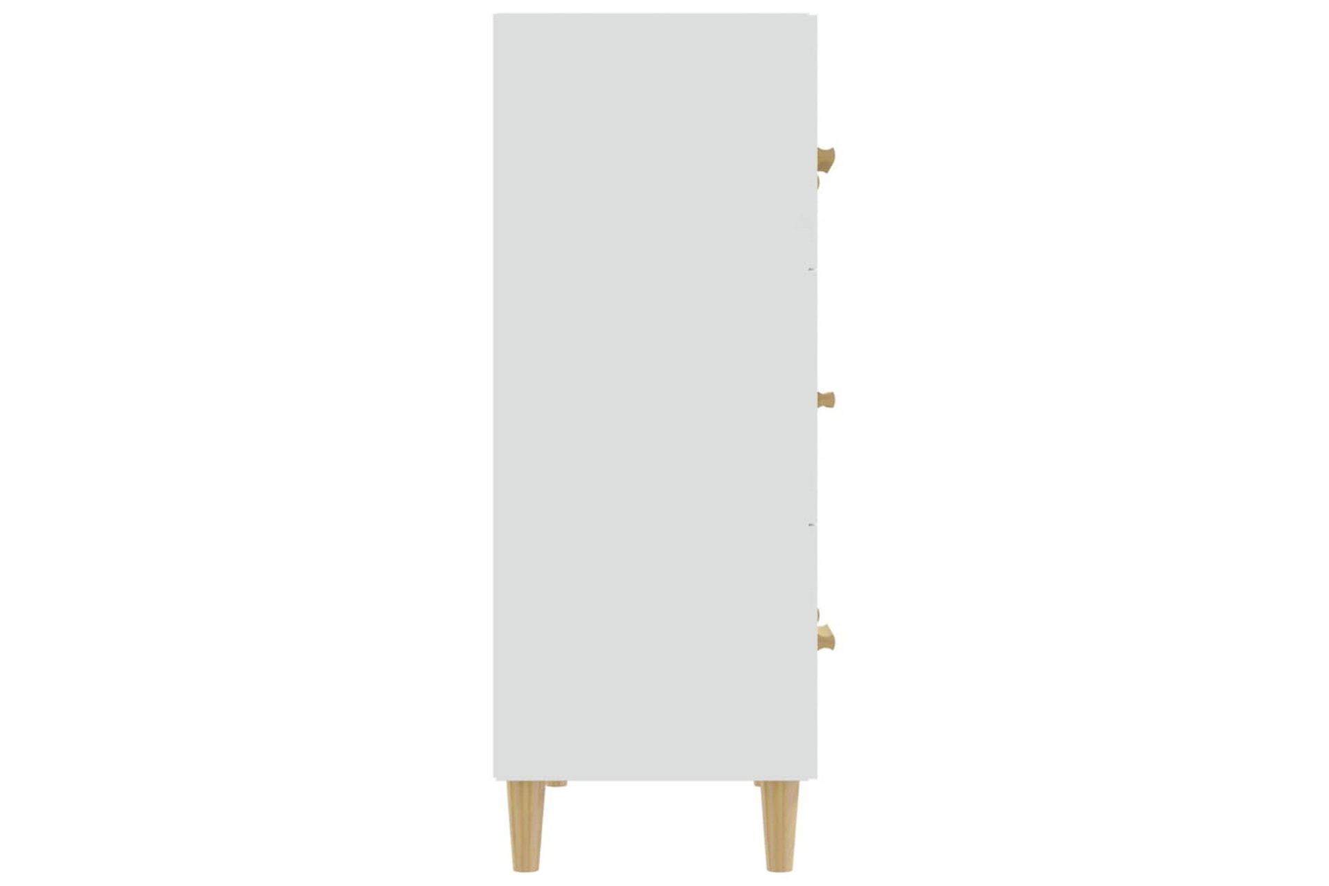 beBasic Skjenk hvit 70x34x90 cm konstruert tre - Hvit - Oppbevaring - Oppbevaringsmøbler - Sideboard & skjenker