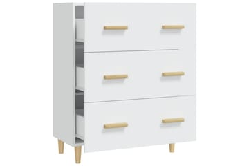 beBasic Skjenk hvit 70x34x90 cm konstruert tre - Hvit - Oppbevaring - Oppbevaringsmøbler - Sideboard & skjenker