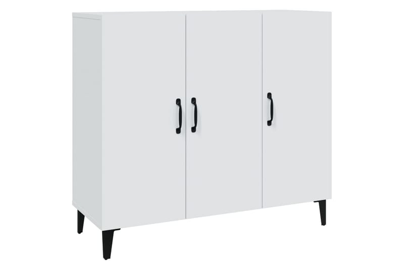beBasic Skjenk hvit 90x34x80 cm konstruert tre - Hvit - Oppbevaring - Oppbevaringsmøbler - Sideboard & skjenker